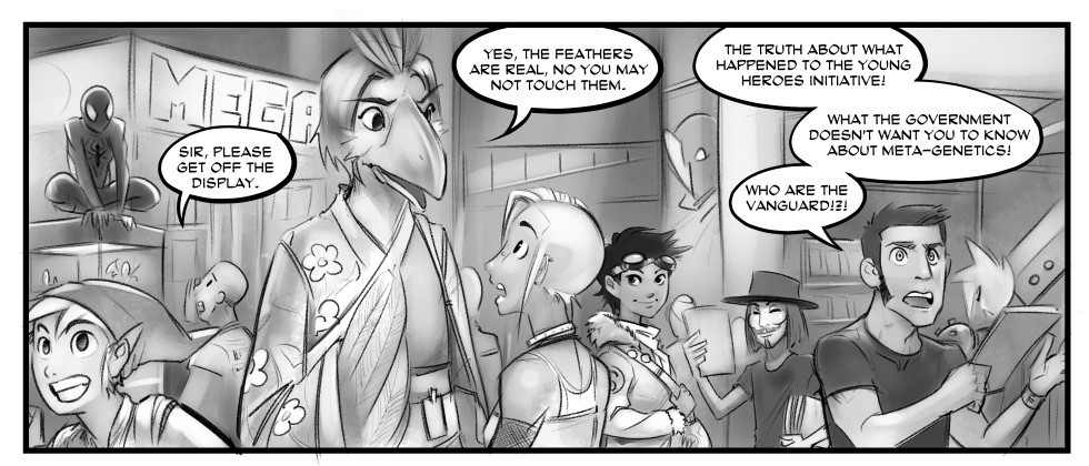 Jenny Everywhere at a convention! Ventures 1 p19 f01
